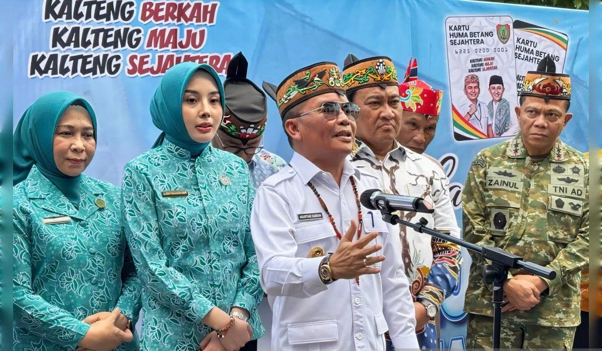 Gubernur Tegaskan Kartu Huma Betang Hadir untuk Penuhi Kebutuhan Dasar Warga